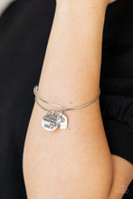 Load image into Gallery viewer, Paparazzi Come What May and Love It - White Bracelet
