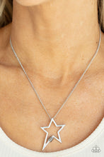 Load image into Gallery viewer, Paparazzi Light Up The Sky - Silver Necklace
