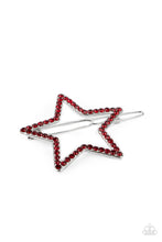 Load image into Gallery viewer, Paparazzi Stellar Standout - Red Hair Accessory
