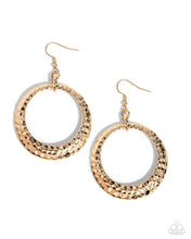 Load image into Gallery viewer, Paparazzi Gallery Gear - Gold Earrings
