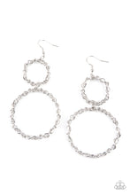 Load image into Gallery viewer, Paparazzi Twist of FABULOUS - Silver Earrings
