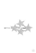 Load image into Gallery viewer, Paparazzi Stellar Celebration - White Hair Accessory
