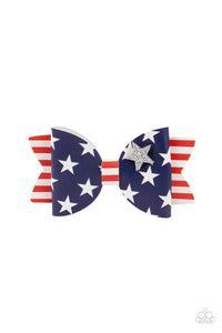 Paparazzi Red, White, and Bows - Multi Hair Accessory