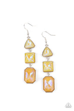 Load image into Gallery viewer, Paparazzi Cosmic Culture - Yellow Earring
