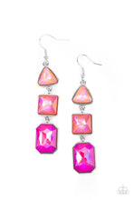 Load image into Gallery viewer, Paparazzi Cosmic Culture - Pink Earrings
