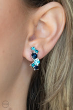 Load image into Gallery viewer, Paparazzi Cosmic Celebration - Blue Earrings
