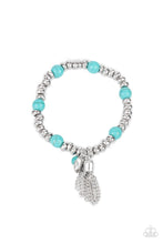 Load image into Gallery viewer, Paparazzi Whimsically Wanderlust - Blue Bracelet
