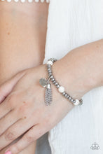 Load image into Gallery viewer, Paparazzi Whimsically Wanderlust - White Bracelet
