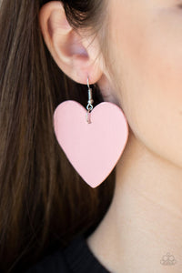 Paparazzi Country Crush - Pink Earring