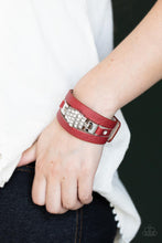 Load image into Gallery viewer, Paparazzi Ultra Urban - Red Bracelet
