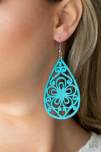 Load image into Gallery viewer, Paparazzi Marine Eden - Blue Earrings
