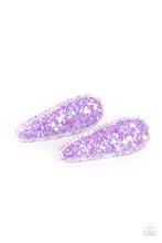 Load image into Gallery viewer, Paparazzi Sugar Plum Sparkle - Purple Hair Accessory
