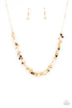 Load image into Gallery viewer, Paparazzi Starry Anthem - Gold Necklace
