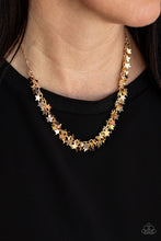 Load image into Gallery viewer, Paparazzi Starry Anthem - Gold Necklace
