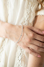 Load image into Gallery viewer, Paparazzi Upgraded Glamour - White Bracelet
