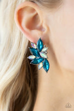 Load image into Gallery viewer, Paparazzi Instant Iridescence - Blue Earring
