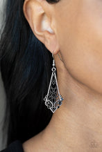 Load image into Gallery viewer, Paparazzi Casablanca Charisma - Black Earrings
