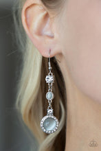 Load image into Gallery viewer, Paparazzi Epic Elegance - White Earrings
