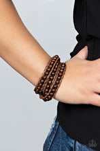 Load image into Gallery viewer, Paparazzi Pine Paradise - Brown Bracelet
