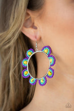 Load image into Gallery viewer, Paparazzi Groovy Gardens - Yellow Earring
