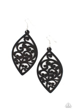 Load image into Gallery viewer, Paparazzi Coral Garden - Black Earrings
