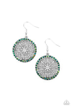 Load image into Gallery viewer, Paparazzi Bollywood Ballroom - Green Earring
