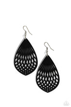 Load image into Gallery viewer, Paparazzi Caribbean Coral - Black Earrings
