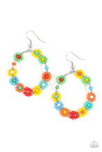 Load image into Gallery viewer, Paparazzi Festively Flower Child - Multi Earrings
