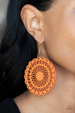 Load image into Gallery viewer, Paparazzi Island Sun - Orange Earrings
