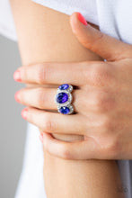 Load image into Gallery viewer, Paparazzi Royal Residence - Blue Ring
