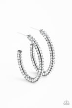 Load image into Gallery viewer, Paparazzi Big Winner - Black Earring
