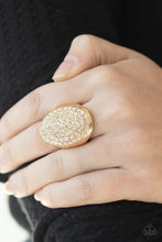 Load image into Gallery viewer, Paparazzi Bling Scene - Gold Ring
