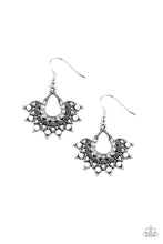 Load image into Gallery viewer, Paparazzi Gypsy Glitz - White Earrings
