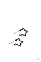 Load image into Gallery viewer, Paparazzi Star Hoops Starlet Shimmer Earrings
