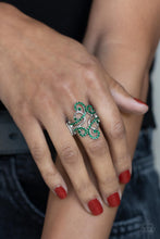 Load image into Gallery viewer, Paparazzi Billowing Beauty - Green Ring
