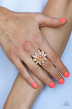 Load image into Gallery viewer, Paparazzi Blossoming Sunbeams - Orange Ring
