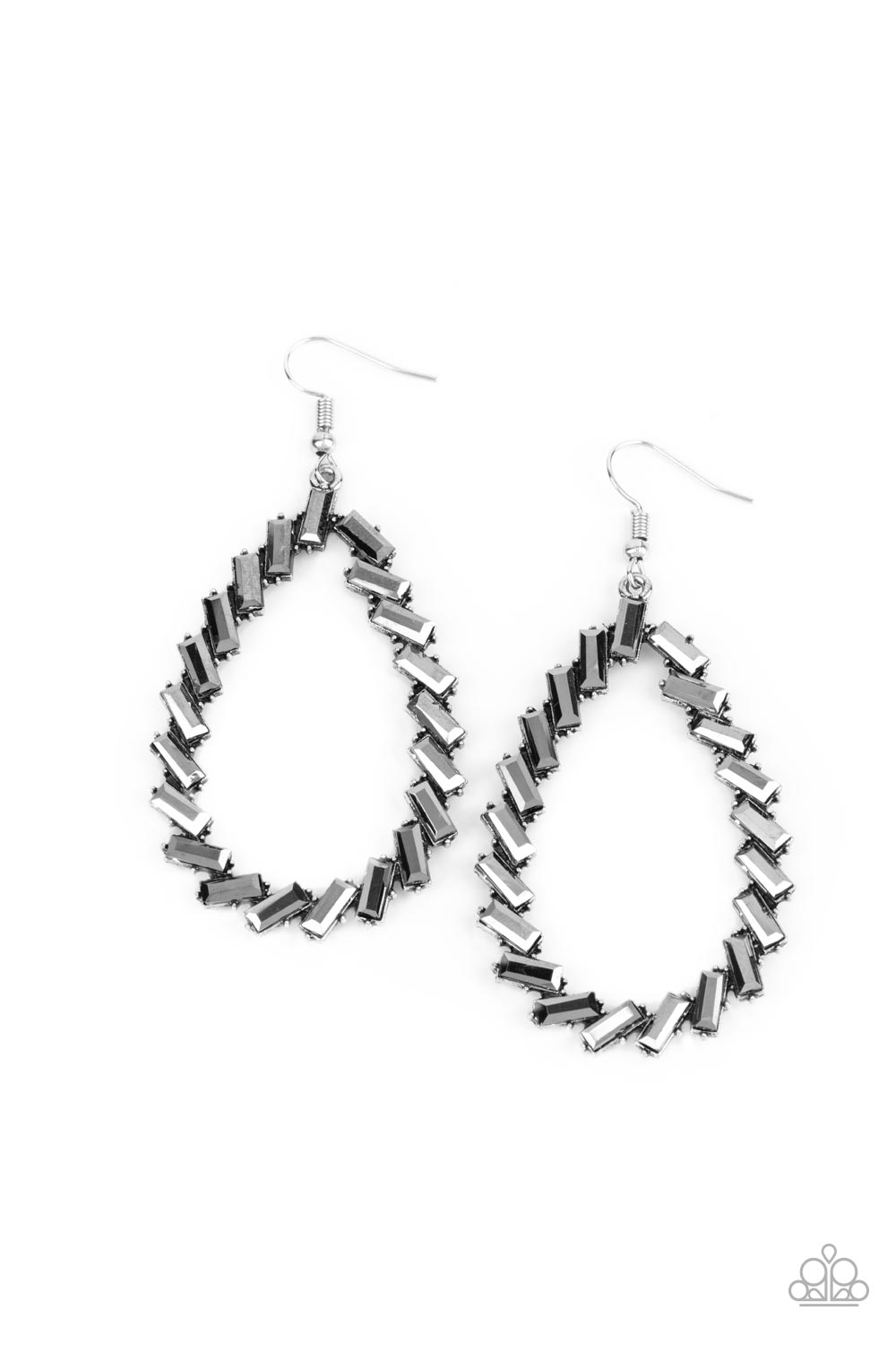 Paparazzi Striking RESPLENDENCE - Silver Earring