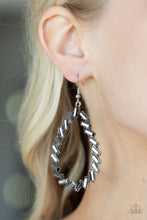 Load image into Gallery viewer, Paparazzi Striking RESPLENDENCE - Silver Earring
