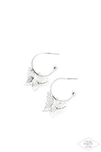 Load image into Gallery viewer, Paparazzi Butterfly Freestyle - Silver Earrings
