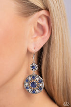Load image into Gallery viewer, Paparazzi Party at My PALACE - Blue Earrings

