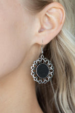 Load image into Gallery viewer, Paparazzi Farmhouse Fashionista - Black Earrings
