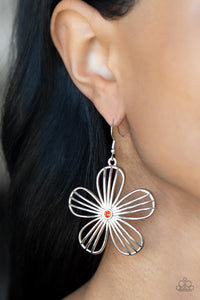 Paparazzi Meadow Musical - Orange Earrings