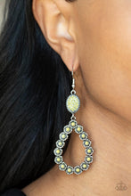 Load image into Gallery viewer, Paparazzi Farmhouse Fashion Show - Yellow Earring
