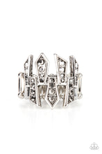 Load image into Gallery viewer, Paparazzi Juxtaposed Jewels - Silver Ring
