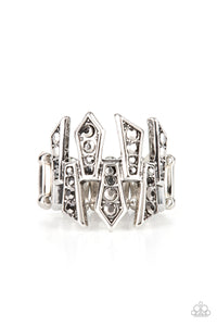 Paparazzi Juxtaposed Jewels - Silver Ring