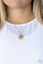 Load image into Gallery viewer, Paparazzi Formal Florals - Gold Necklace
