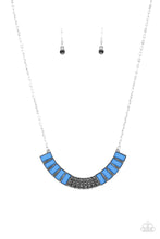 Load image into Gallery viewer, Paparazzi Coup de MANE - Blue Necklace

