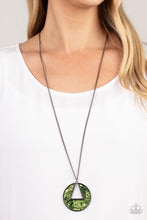 Load image into Gallery viewer, Paparazzi Chromatic Couture - Green Necklace
