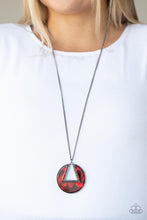 Load image into Gallery viewer, Paparazzi Chromatic Couture - Red Necklace
