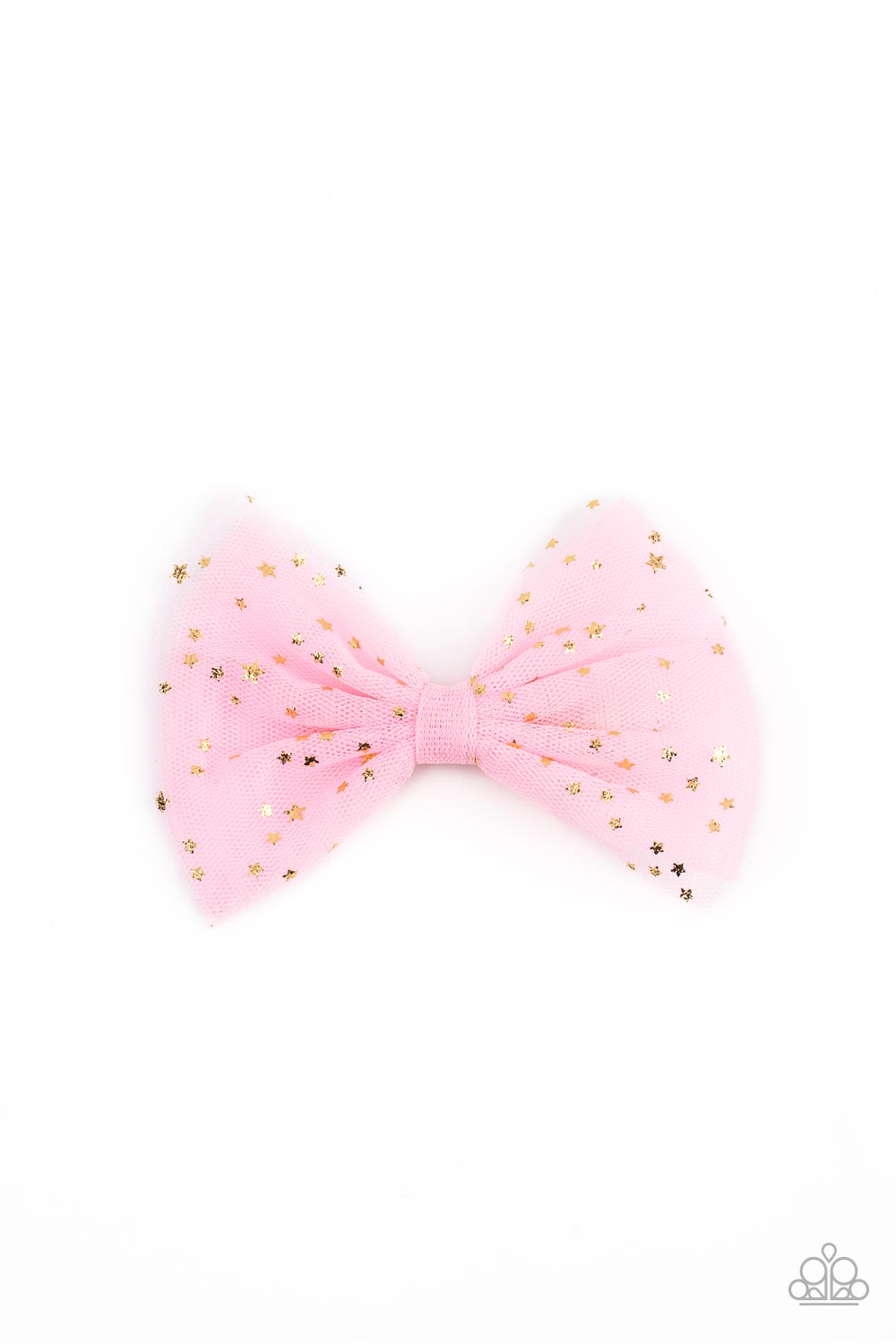 Paparazzi Twinkly Tulle - Pink Hair Clip